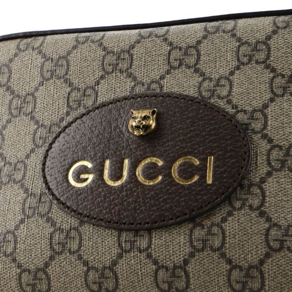 Gucci Neo Vintage Camera Messenger Bag GG Coated Canvas Brown - Picture 6 of 8
